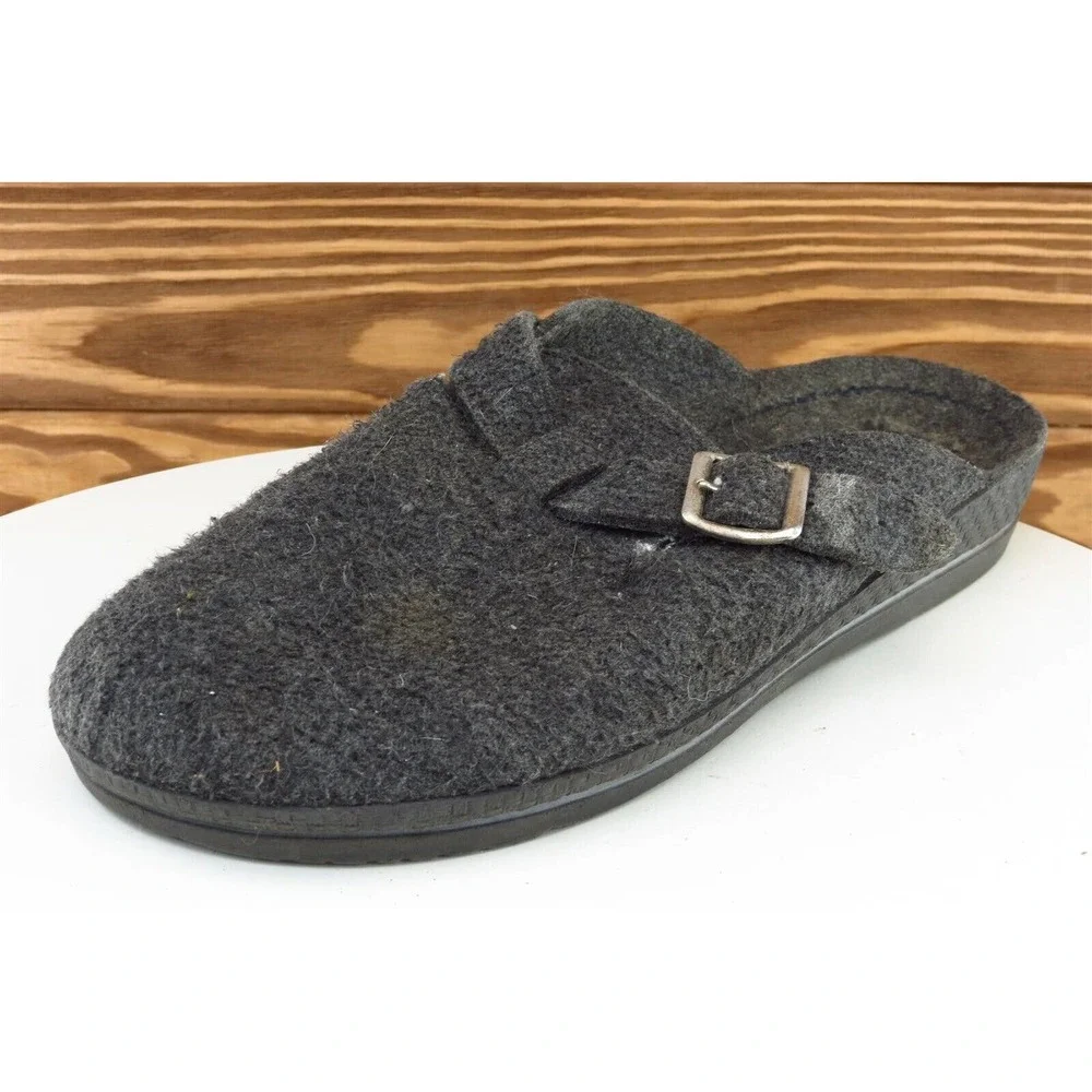 Rohde Naturform Size 41 M‎ Gray Mule Fabric Men Shoes